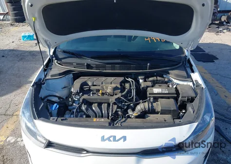 2022 Kia Rio Lx из США, поврежденный, VIN 3KPA24AD6NE499053